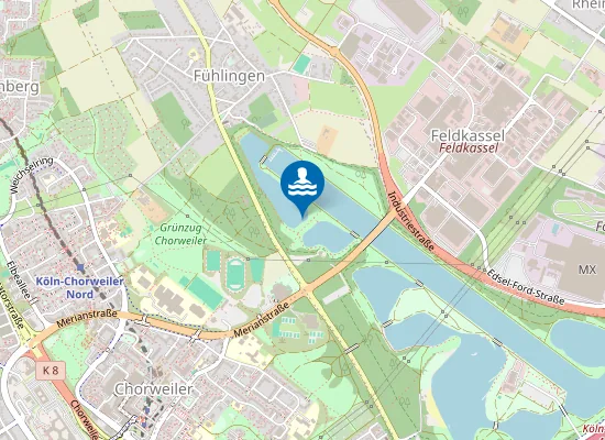 Map of FUEHLINGER SEE BADESTELLE SEE 1