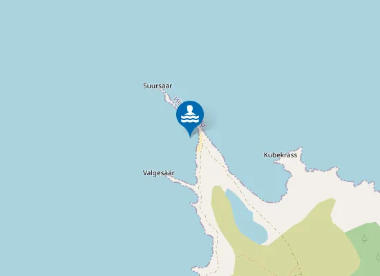 Map of Kootsaare ujumiskoht
