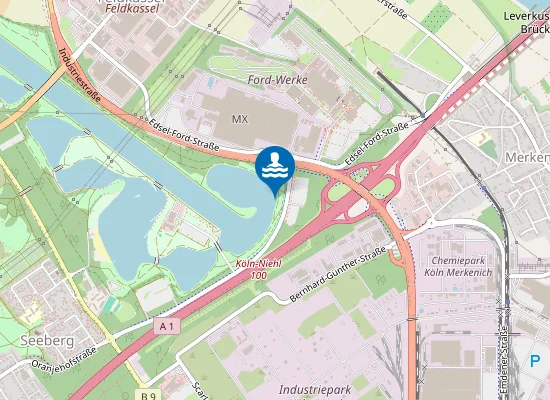 Map of FUEHLINGER SEE BADESTELLE SEE 7