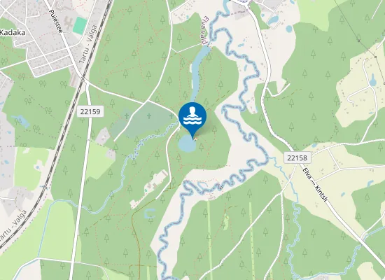 Map of Vaikse Järve Ujumiskoht