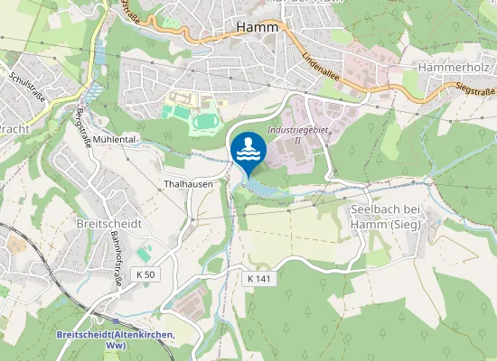 Map of FREIBAD THALHAUSERMUEHLE