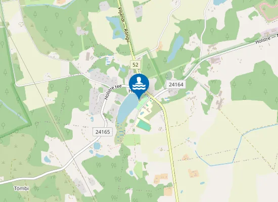 Map of Holstre kooli supelrand