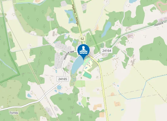 Map of Holstre järve kooli ujumiskoht
