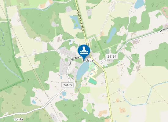 Map of Holstre supelrand
