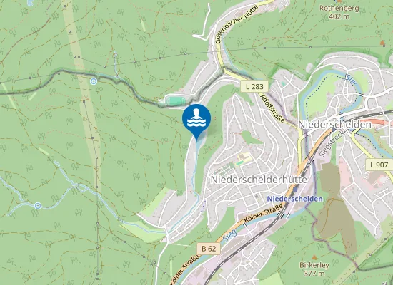 Map of FREIBAD SCHINDERWEIHER