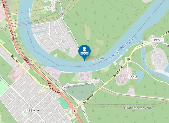Map of Uuemetsa slipi ujumiskoht