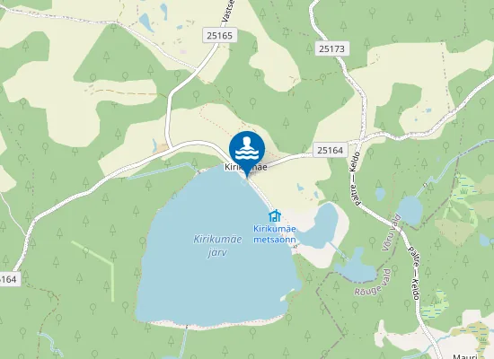 Map of Kirikumäe Supelrand