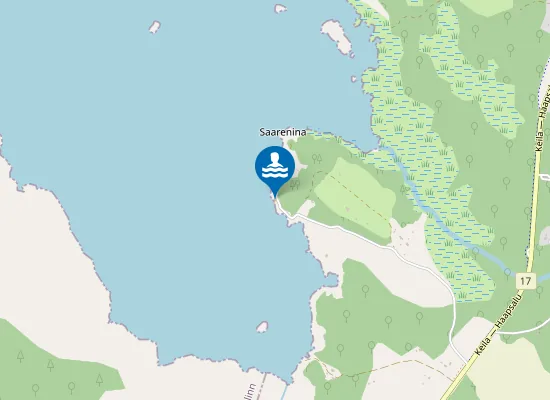 Map of Kirimäe Supelrand