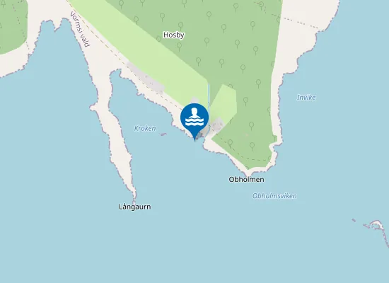 Map of Hosby ujumiskoht