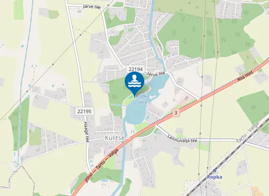 Map of Külitse Supelrand