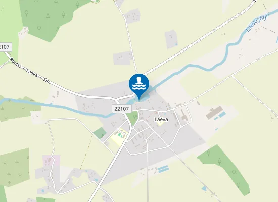 Map of Laeva Ujumiskoht