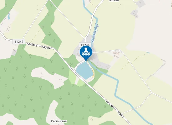 Map of Maidla ujumiskoht vettehüpeteks