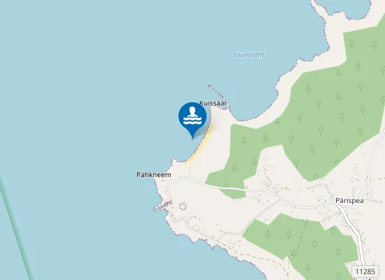 Map of Pähkneeme ujumiskoht