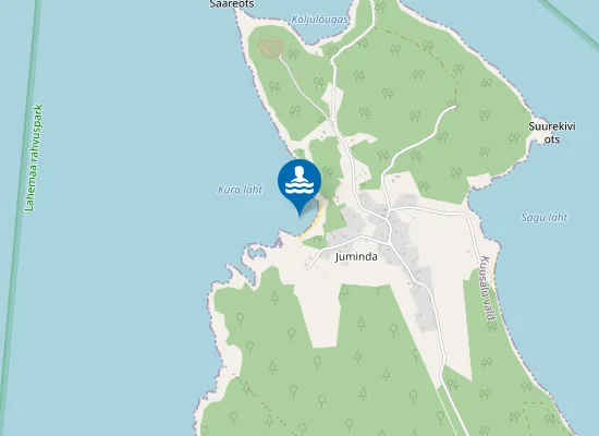 Map of Kura Ujumiskoht