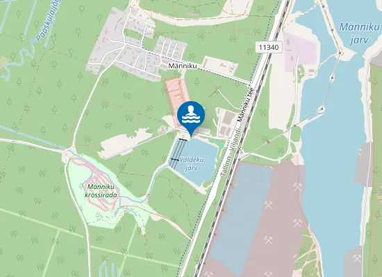 Map of Valdeku Järve Supelrand