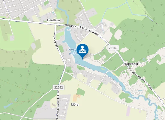 Map of Kurepalu Järvekalda ujumiskoht