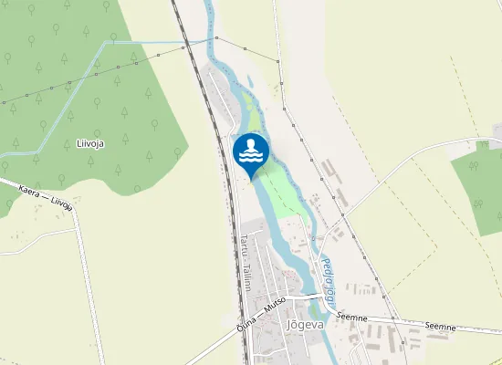 Map of Jõgeva aleviku supelrand