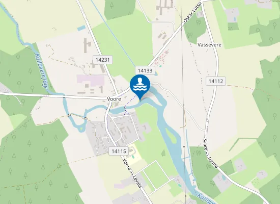 Map of Voore Ujumiskoht