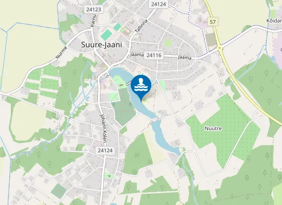 Map of Suure-Jaani ujumiskoht