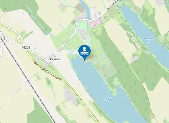 Map of Pikkjärve ujumiskoht