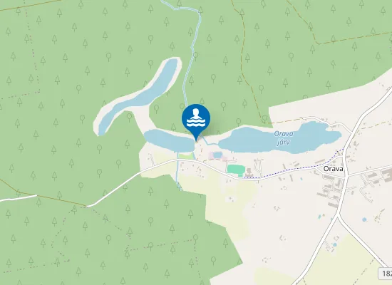 Map of Solda Järve Supelrand