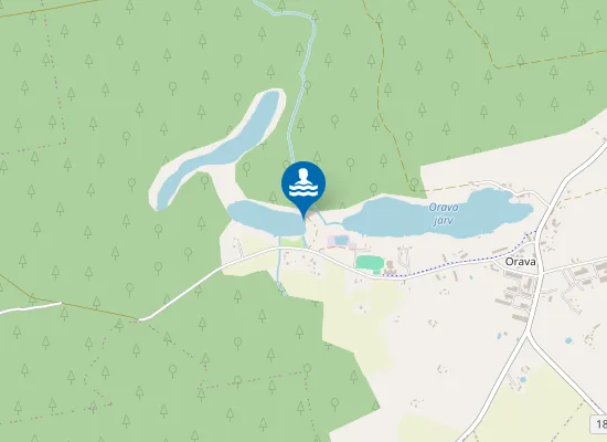 Map of Solda Järve Ujumiskoht
