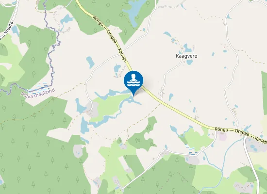 Map of Ojaääre Paisjärve Supelrand