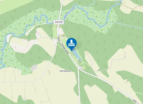 Map of Venevere Supelrand