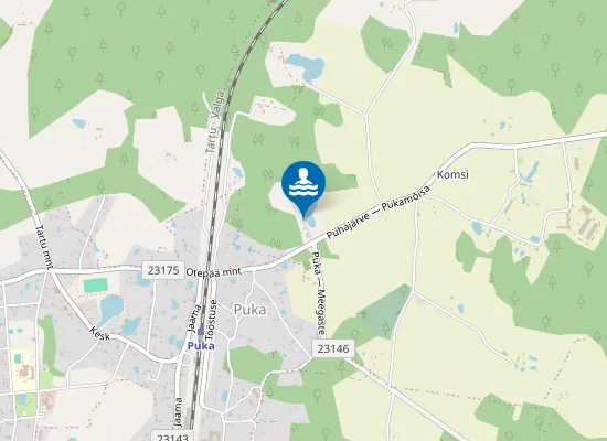 Map of Venevere Järve Supelrand