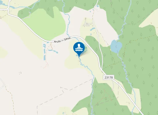 Map of Lutsu turismitalu ujumiskoht