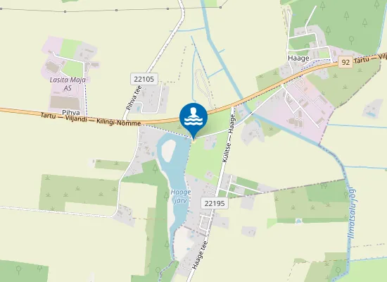 Map of Haage Supelrand