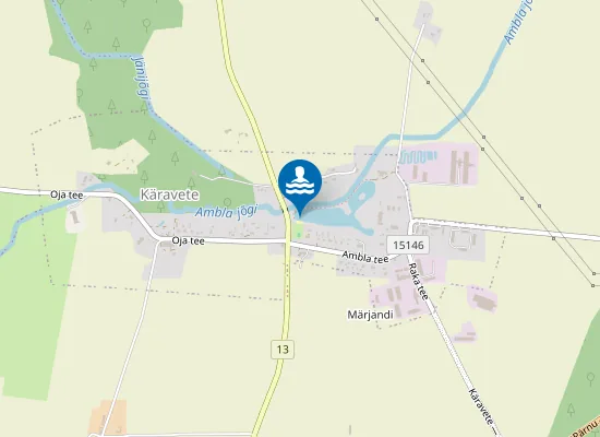 Map of Käravete ujumiskoht