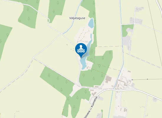Map of Saunamäe tiigi ujumiskoht