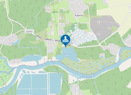 Map of Kabina Ujumiskoht