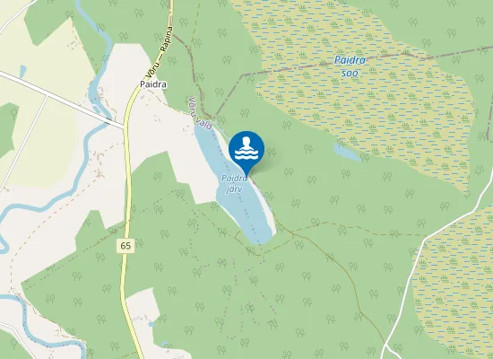 Map of Paidra Ujumiskoht