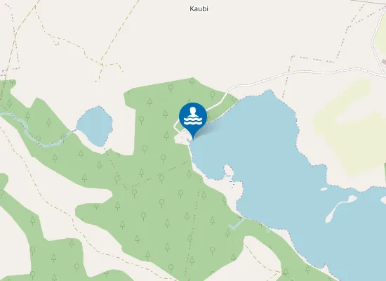 Map of Vetevana turismitalu ujumiskoht