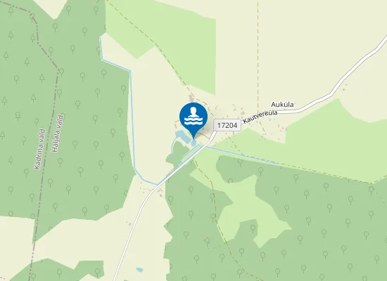 Map of Auküla Ujumiskoht