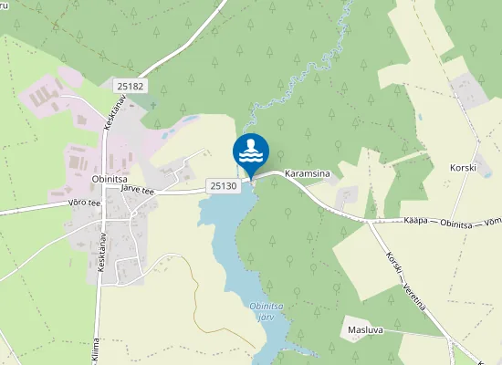 Map of Obinitsa Supelrand