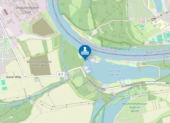 Map of KIEFSCHER WEIHER