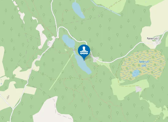 Map of Neeruti Tagajärve Ujumiskoht