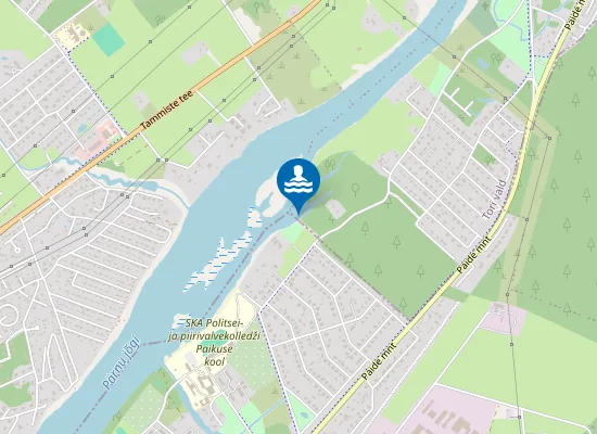 Map of Paikuse Kalda Tee Ujumiskoht