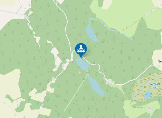 Map of Neeruti Eesjärve Ujumiskoht