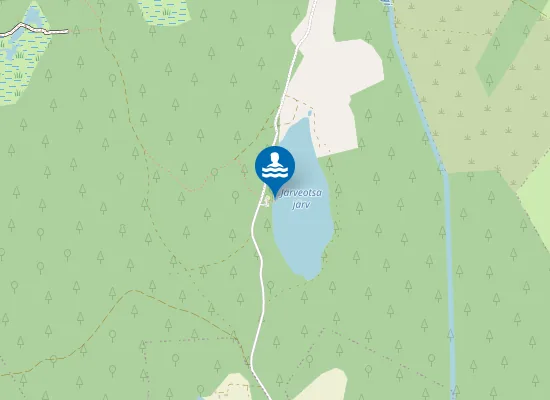 Map of Järveotsa Puhkekoha Ujumiskoht