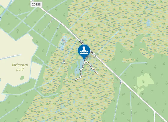 Map of Eidapere järve ujumiskoht