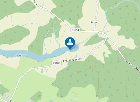 Map of Pikkjärve ujumiskoht