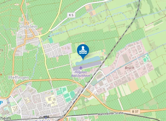 Map of BADEWEIHER AUF DEM KNAUS