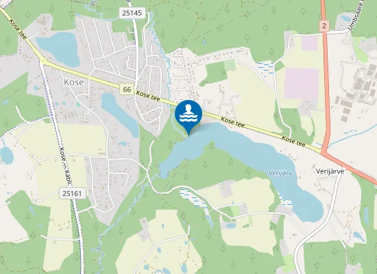 Map of Verijärve ujumiskoht