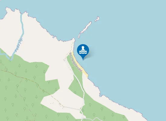 Map of Kalvi ujumiskoht