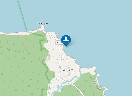 Map of Vainupea ujumiskoht