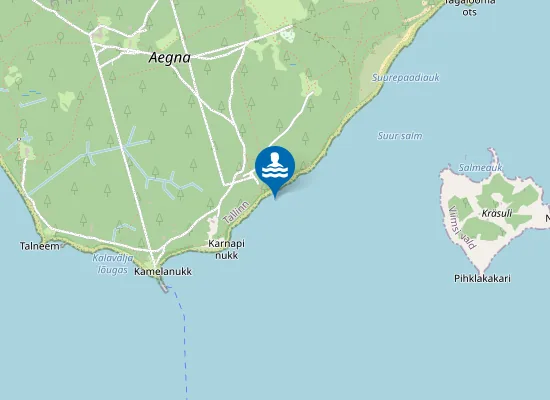 Map of Hallikivi Rand